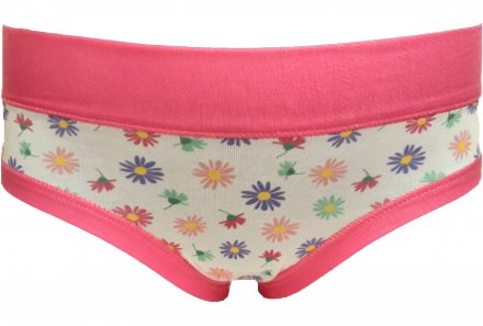 Emy Bimba kalhotky dívčí Květinky 2479 růžové